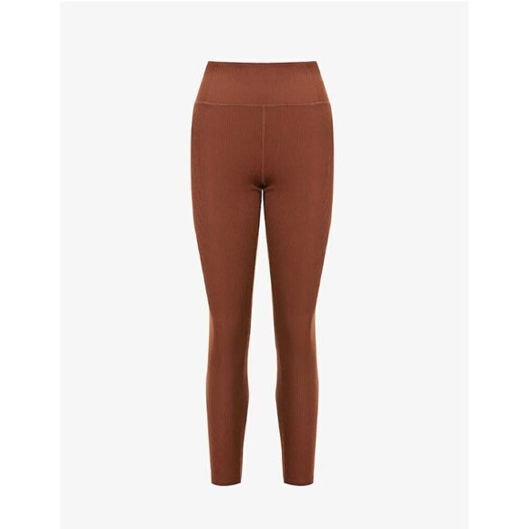 Girlfriend Collective Ribbed High Rise Athletic Leggings Workout Pants Medium - Picture 1 of 8